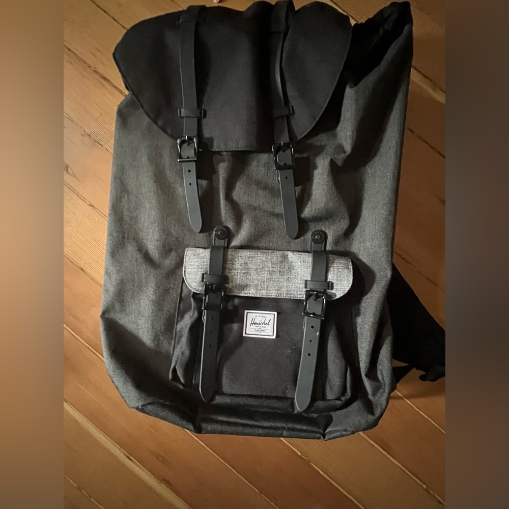 Herschel Supply Company Charcoal and Black Backpack